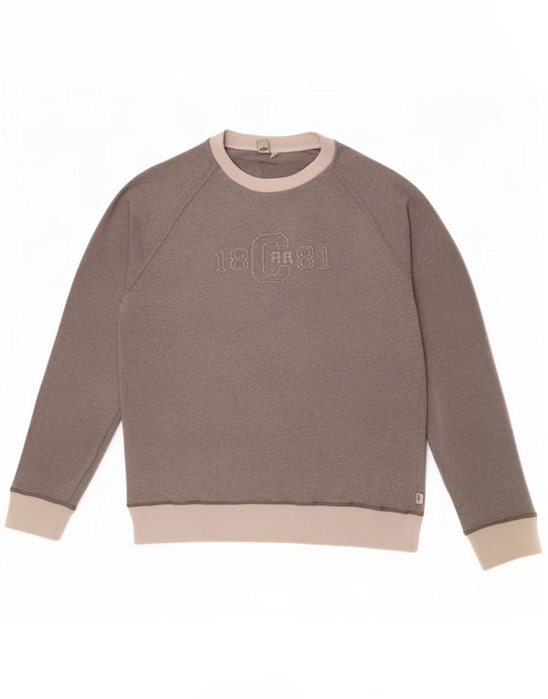 Ανδρικό γραφικό φούτερ Cerruti 1881 Jumper Large Grey Colourblock