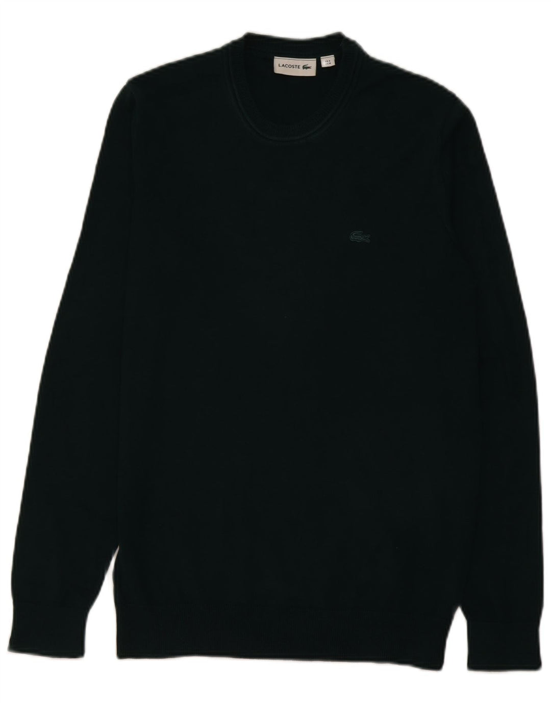 Ανδρικό πουλόβερ Lacoste Crew Neck Jumper Μέγεθος 4 Μεσαίο πράσινο μαλλί