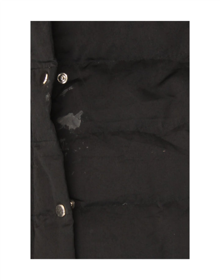 Zara Γυναικείο μπουφάν UK 10 Small Black Nylon