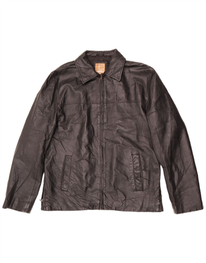 Ανδρικό Δερμάτινο Μπουφάν Conbipel UK 38 Medium Black Leather