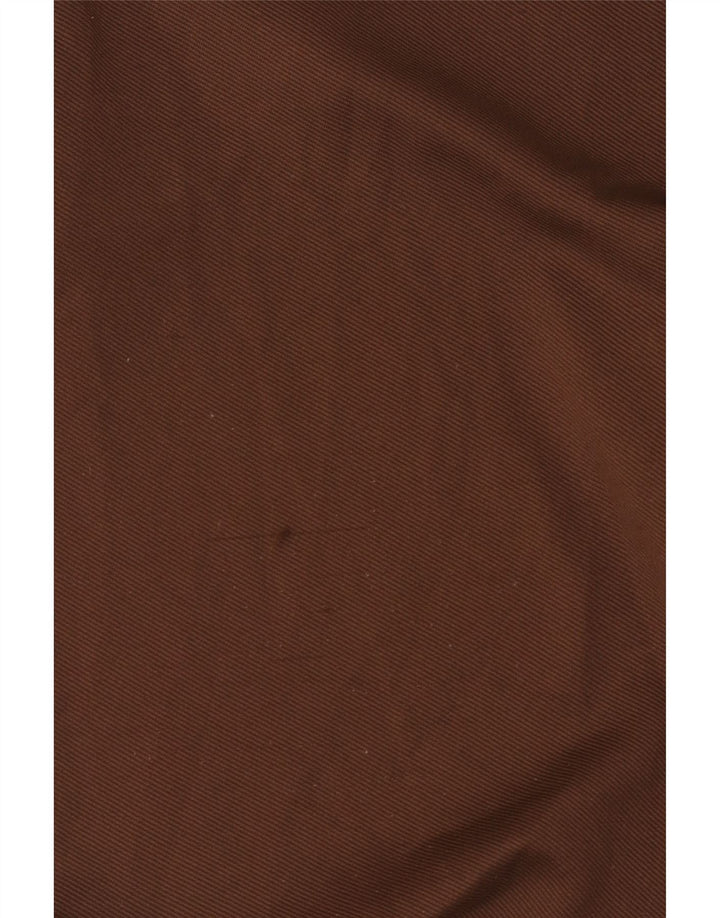 Zara Γυναικεία αθλητική φόρμα Παντελόνι Joggers UK 14 Medium Brown Polyester