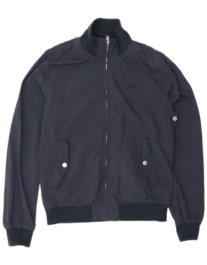 Ανδρικό Gas Bomber Jacket UK 40 Large Navy Blue Polyamide