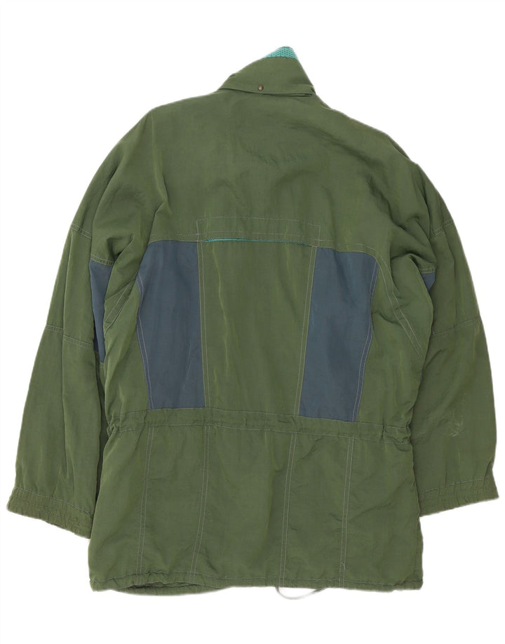 Colmar Ανδρικό μπουφάν βροχής UK 40 Large Green Colourblock Polyamide
