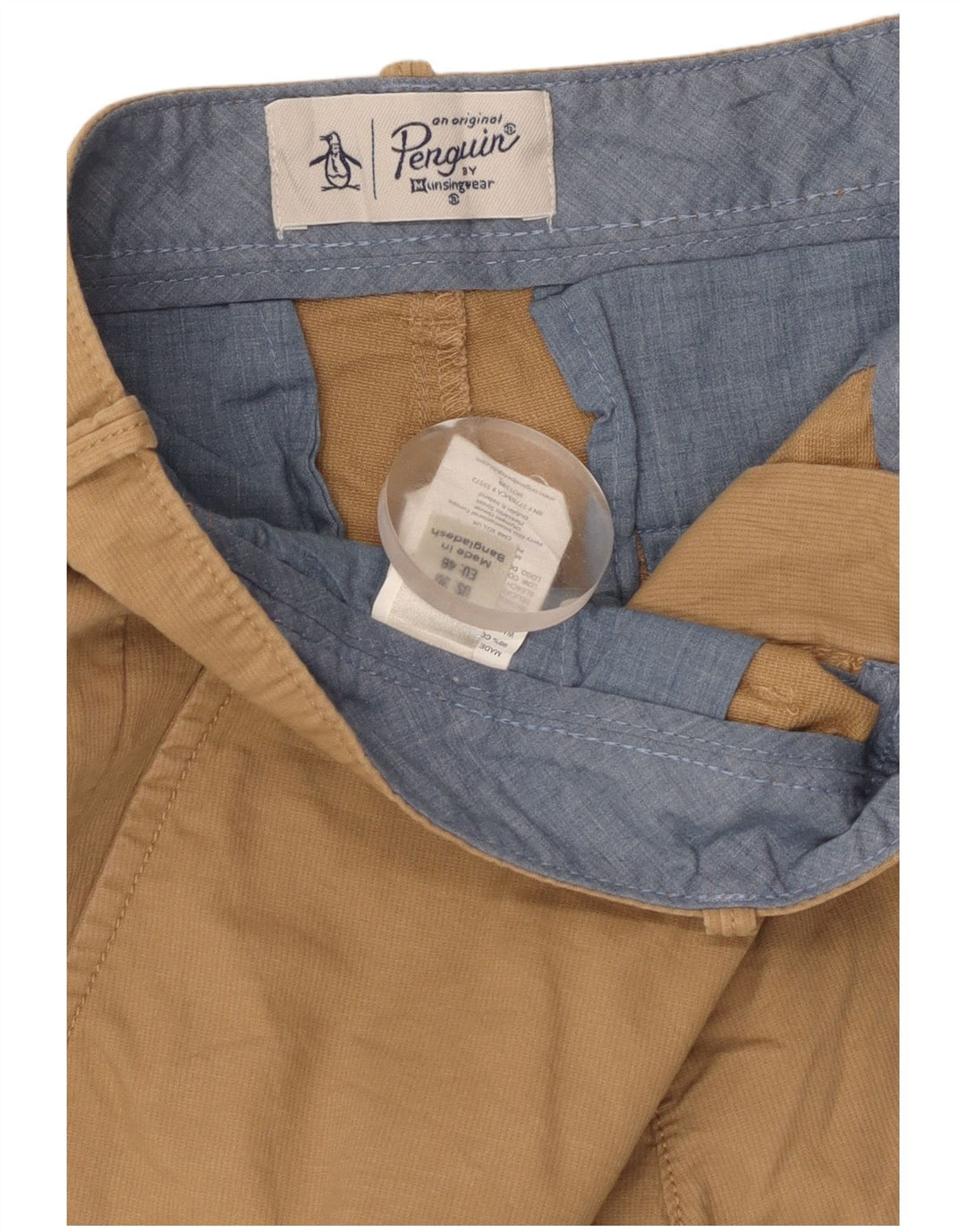 Ανδρικό σορτς Chino Penguin W30 Βαμβακερό μεσαίο μπεζ