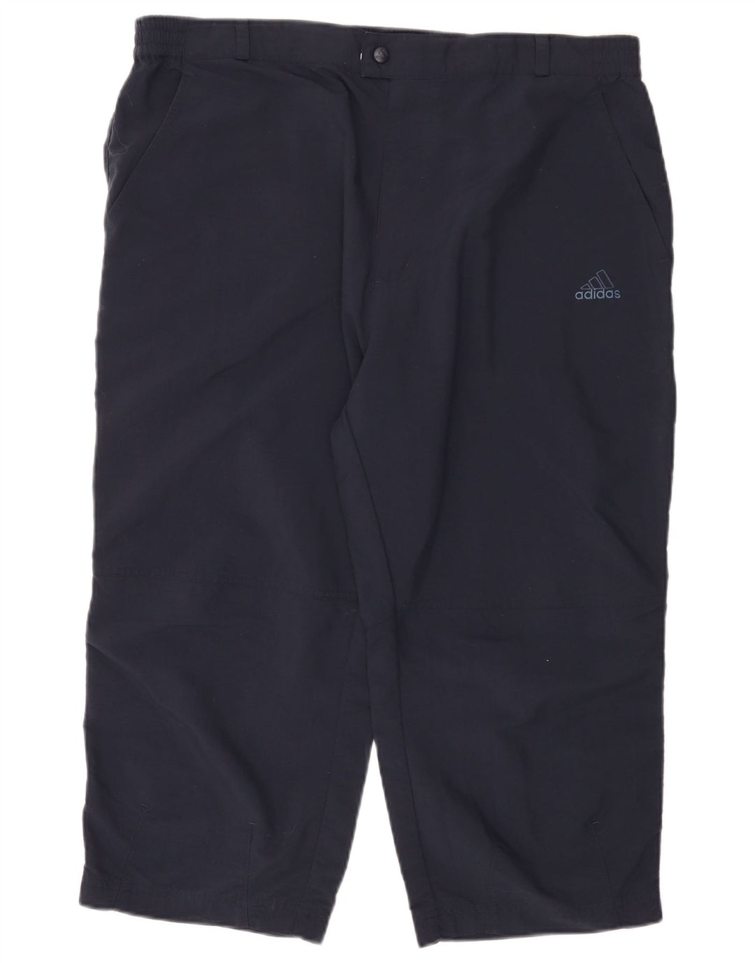 Ανδρικό ίσιο παντελόνι Capri ADIDAS W40 L21 Navy Blue Polyamide