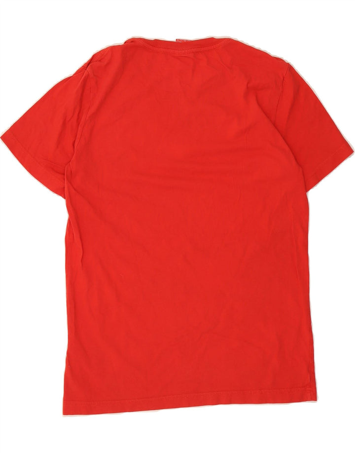 PUMA Mens Graphic T-Shirt Top Medium Red Cotton Vintage Puma and Second-Hand Puma from Messina Hembry 