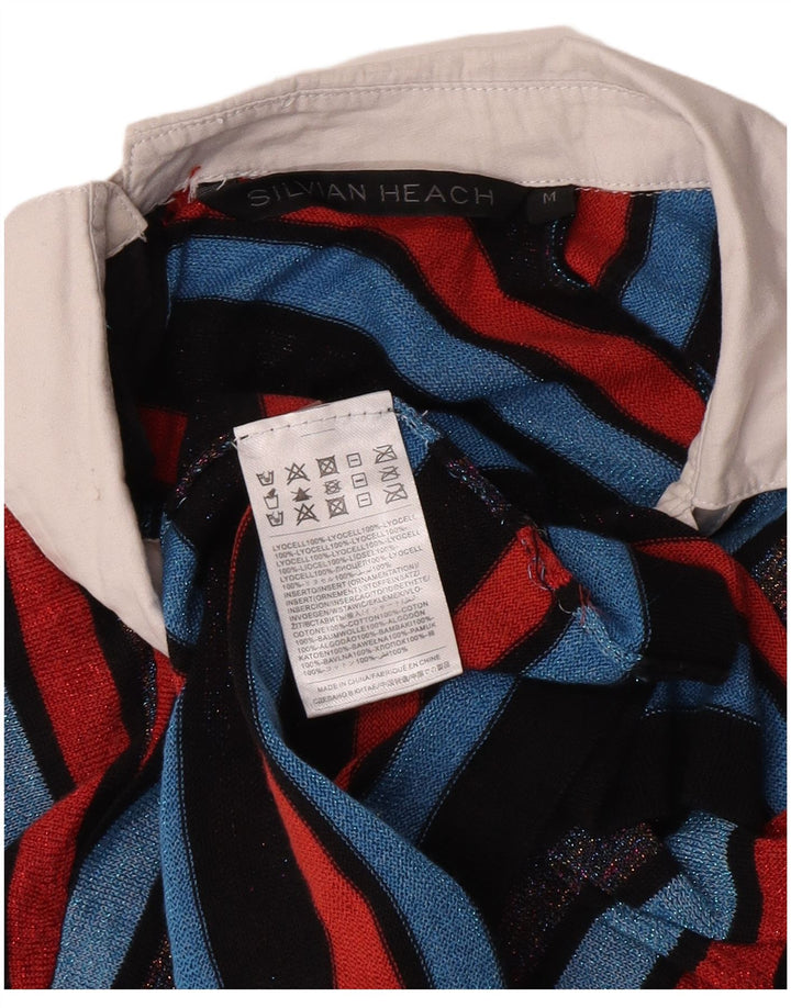 Silvian Heach Γυναικείο γιλέκο Tank Top UK 12 μεσαία πολύχρωμα ριγέ