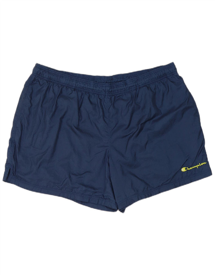 Ανδρικό σορτς κολύμβησης Champion 2XL Navy Blue Nylon