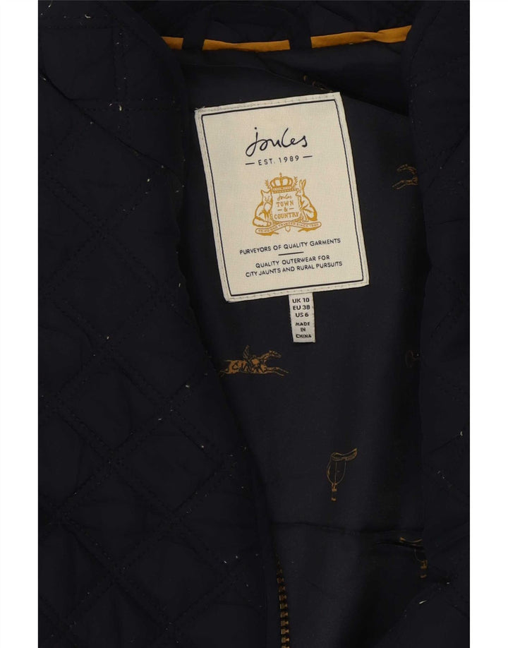 Joules Γυναικείο Καπιτονέ Gilet UK 10 Μικρός πολυεστέρας Navy Blue