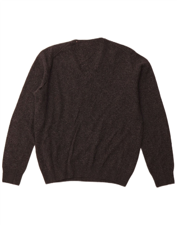 Ανδρικό πουλόβερ με λαιμόκοψη V-λαιμόκοψη LACOSTE Μέγεθος 4 Μεσαίο Γκρι Νέο Μαλλί