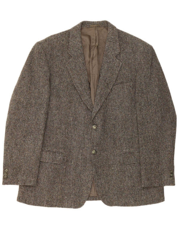 Ανδρικό μπουφάν Harris Tweed Blazer UK 44 2XL Grey New Wool