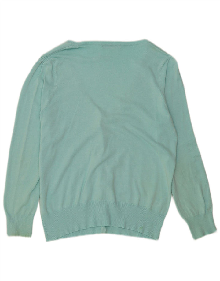 Marks & Spencer Γυναικεία Ζακέτα πουλόβερ UK 14 Large Turquoise
