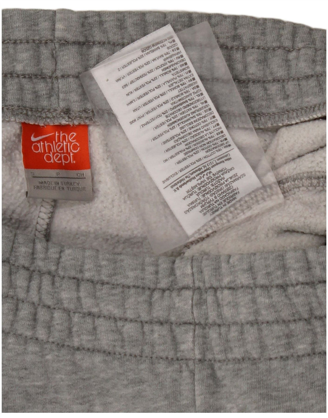 Ανδρική φόρμα NIKE Παντελόνι Joggers Μικρό Γκρι Βαμβακερό