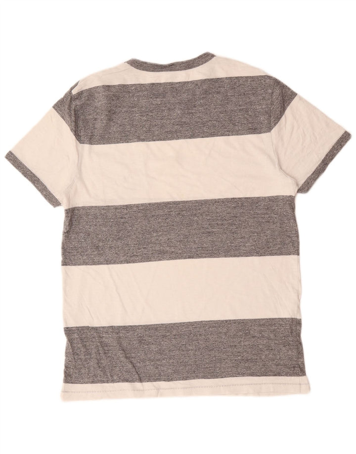Ανδρικό T-Shirt J. Crew Top Βαμβακερό μεσαίο γκρι ριγέ