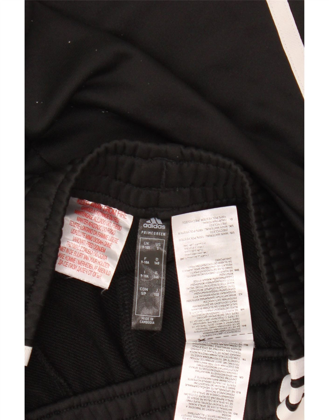 Αθλητικό σορτς ADIDAS Boys Aeroready 9-10 ετών Μαύρο Πολυεστέρα