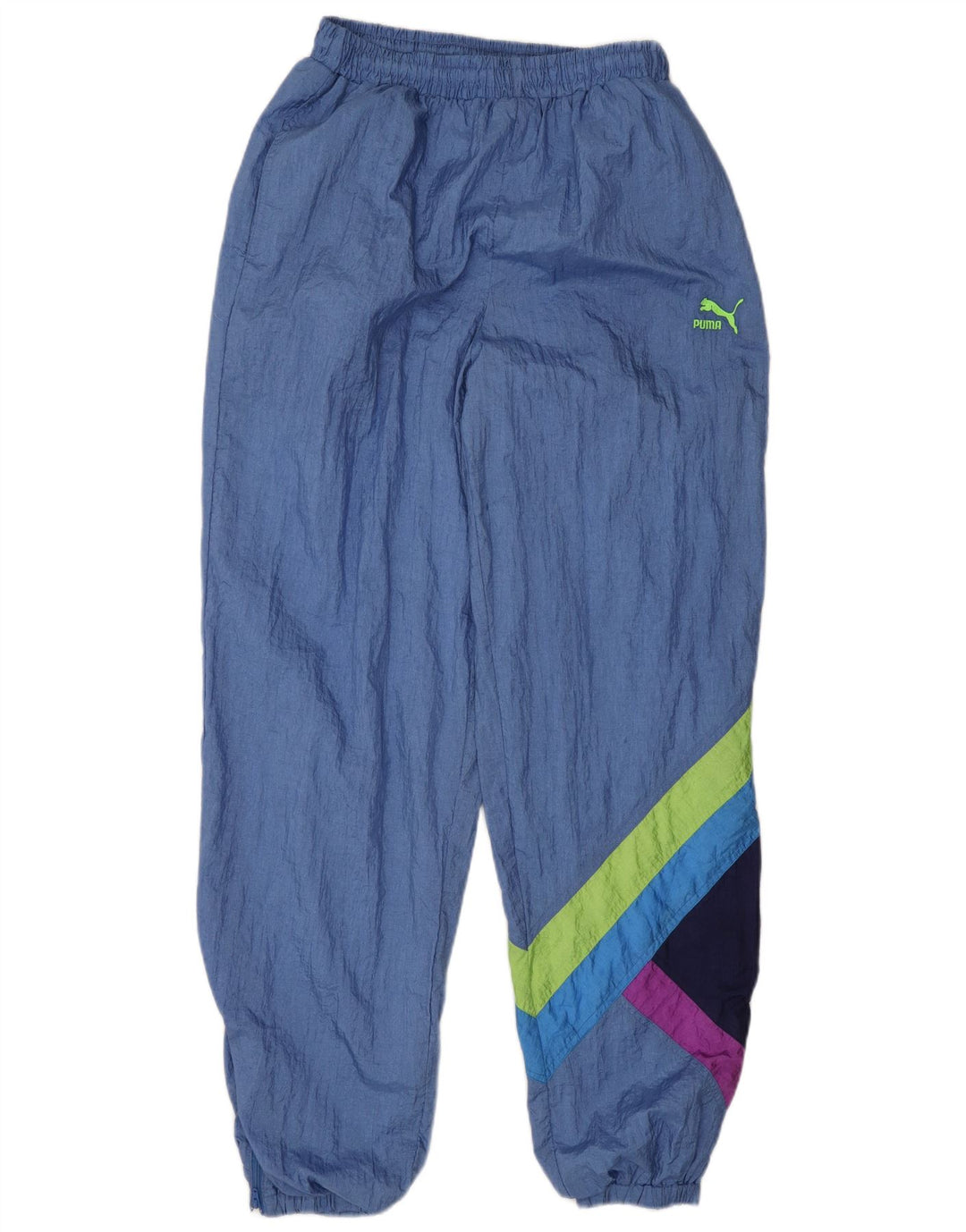 Ανδρική φόρμα Puma Παντελόνι Joggers Medium Blue Colorblock Polyamide