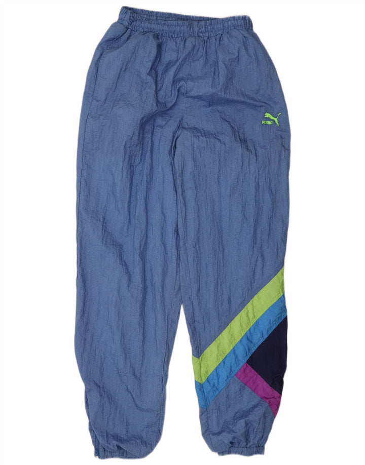 Ανδρική φόρμα Puma Παντελόνι Joggers Medium Blue Colorblock Polyamide