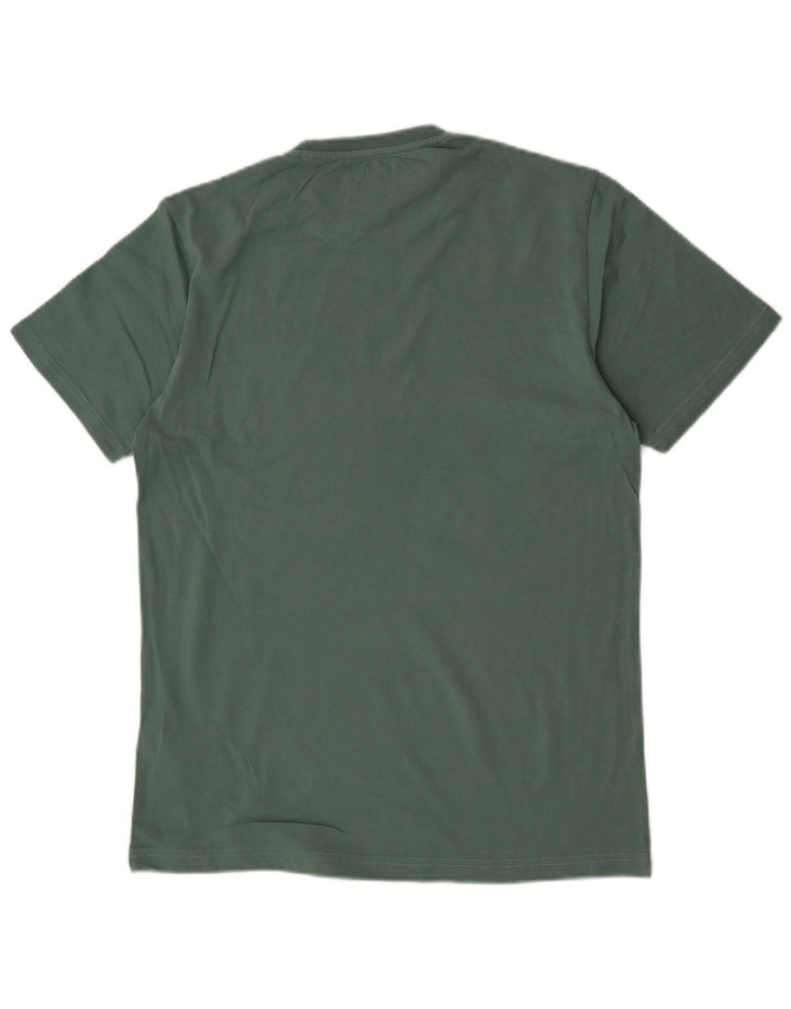 Ανδρικό γραφικό T-Shirt Penguin Top μεγάλο πράσινο βαμβακερό