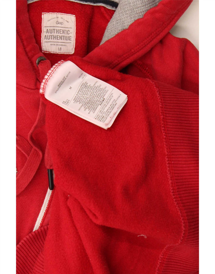 Ανδρικό Gap Graphic Hoodie Jumper Μεσαίο κόκκινο βαμβακερό