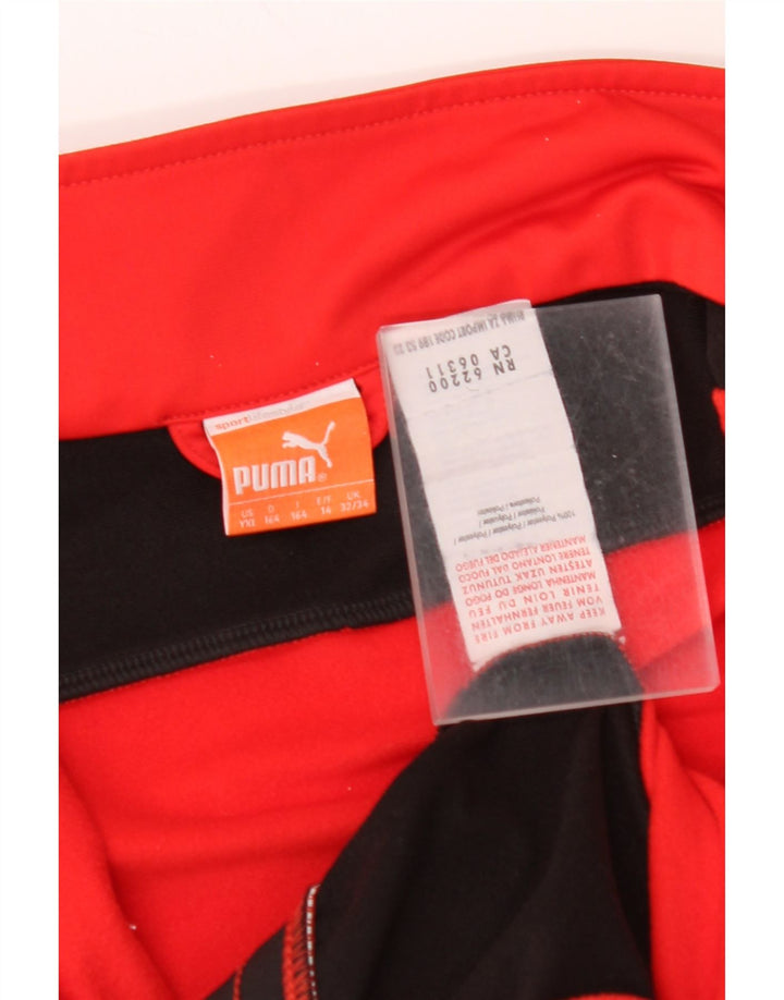 Μπουφάν PUMA Boys αθλητική φόρμα 13-14 ετών Κόκκινο πολυεστέρας