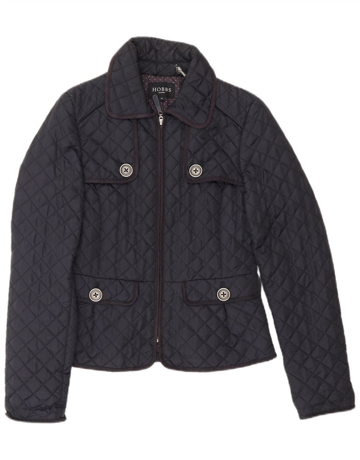 Hobbs Γυναικείο Καπιτονέ μπουφάν UK 8 Small Navy Blue Polyamide