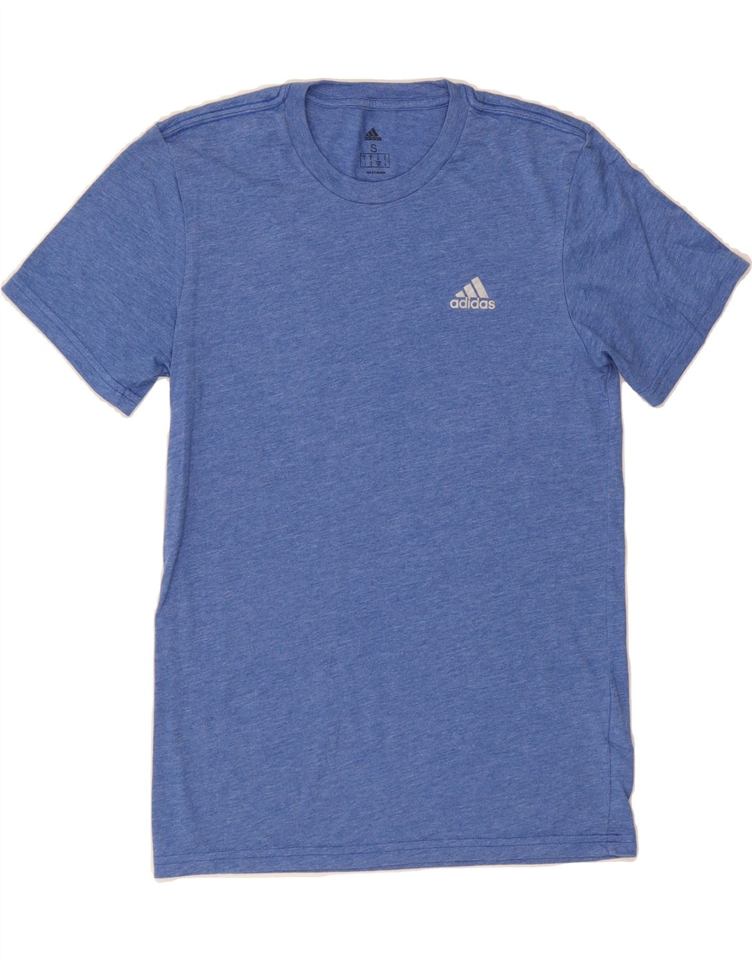ADIDAS Mens T-Shirt Top Small Blue Cotton Vintage Adidas and Second-Hand Adidas from Messina Hembry 