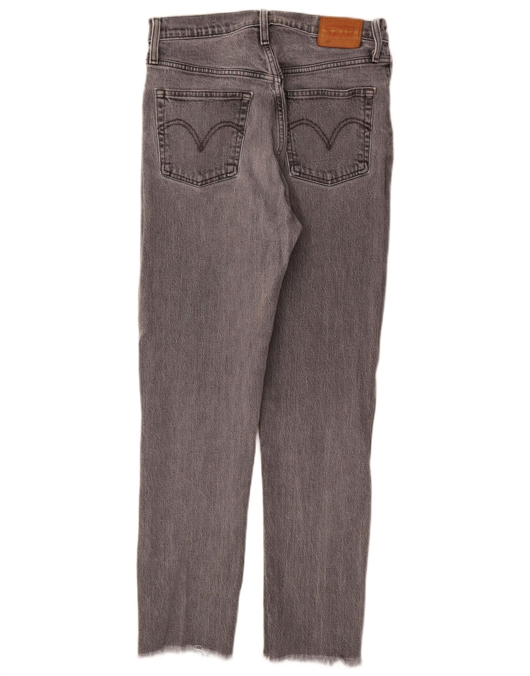 Levi's Womens 501 Straight Jeans W28 L28 Γκρι βαμβακερό