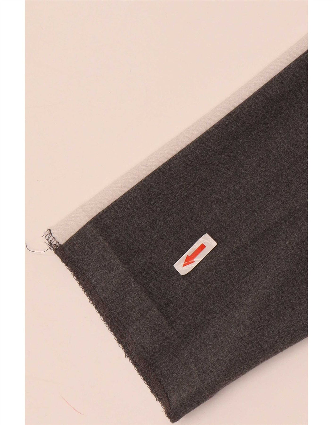 Zara Γυναικείο Slim παντελόνι Chino Small W26 L28 Grey Colorblock Polyester