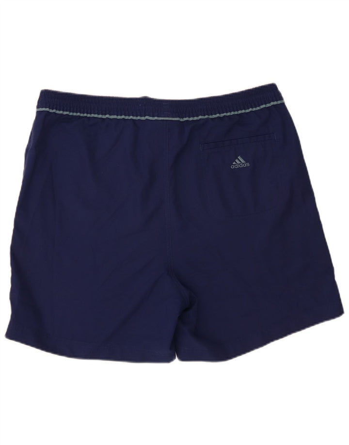Ανδρικό σορτς κολύμβησης Adidas μεγάλο μπλε ναυτικό πολυεστέρα