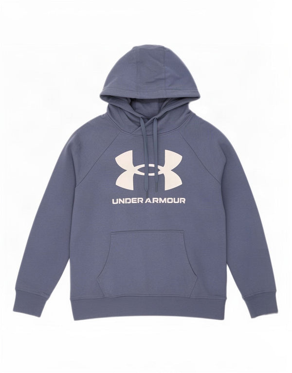 Under Armour Ανδρικό γραφικό κουκούλα, μεγάλο μπλε βαμβακερό
