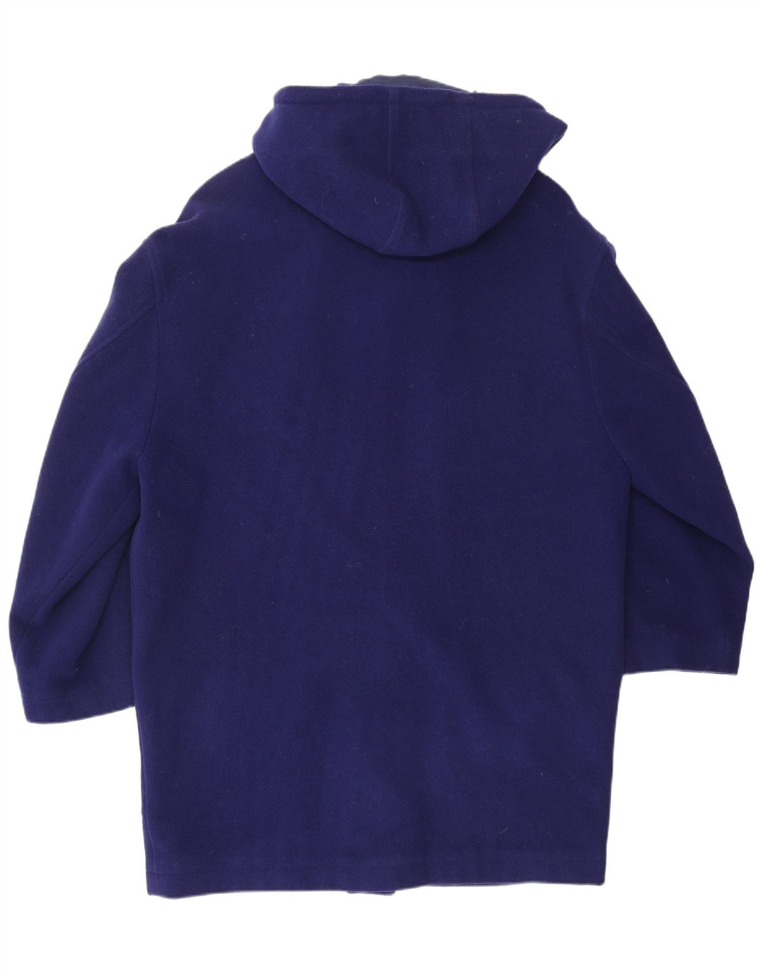 VERSACE Ανδρικό παλτό Duffle με κουκούλα UK 38 Medium Blue Wool Designer