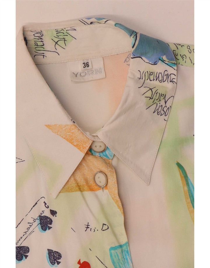 Yorn Γυναικείο πουκάμισο Oversized Abstract Pattern EU 36 Small πολύχρωμο