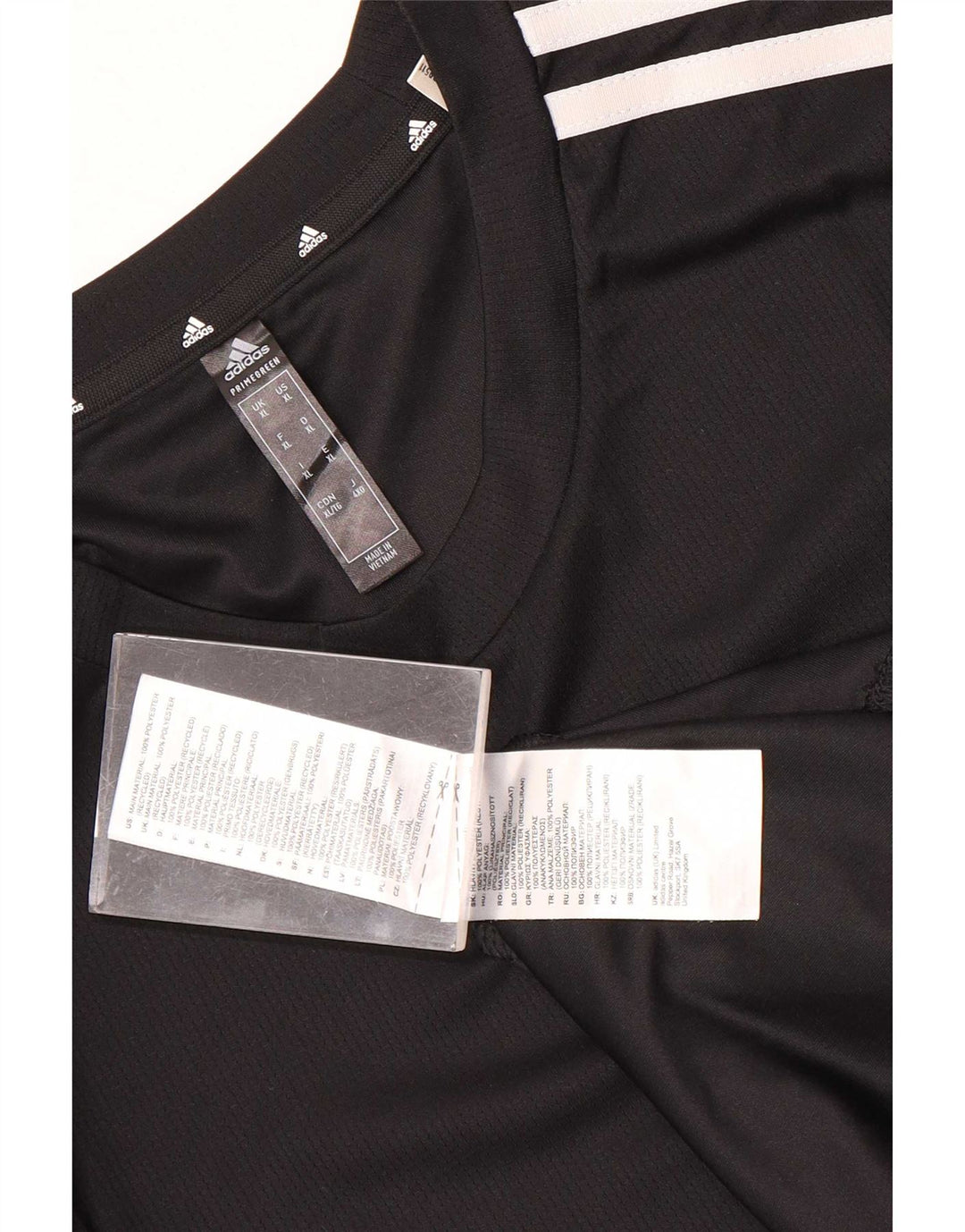 Adidas Ανδρικό T-Shirt Aeroready Top XL Μαύρο Πολυεστέρας