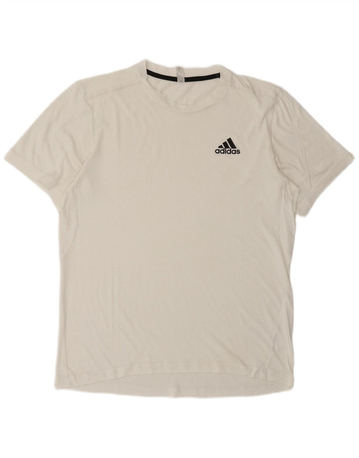 Ανδρικό T-Shirt Adidas Top Small White