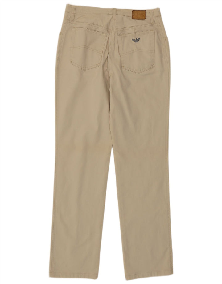 Armani Γυναικείο ίσιο casual παντελόνι W30 L30 Beige