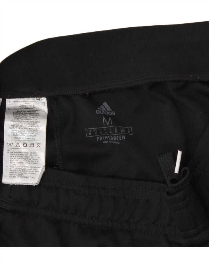 ADIDAS Womens Aeroready Tracksuit Trousers UK 14 Medium  Black Polyester Vintage Adidas and Second-Hand Adidas from Messina Hembry 