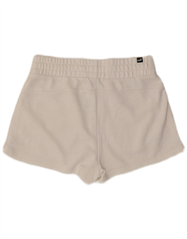 Γυναικείο γραφικό αθλητικό σορτς Puma UK 10 Small White