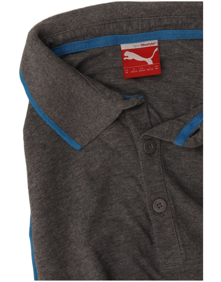 Ανδρικό πουκάμισο Polo Puma σε μεσαίο γκρι
