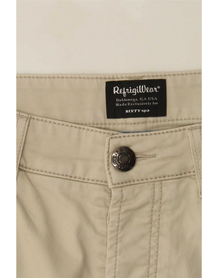 Ανδρικό σορτς casual Refrigiwear W34 Large Off White