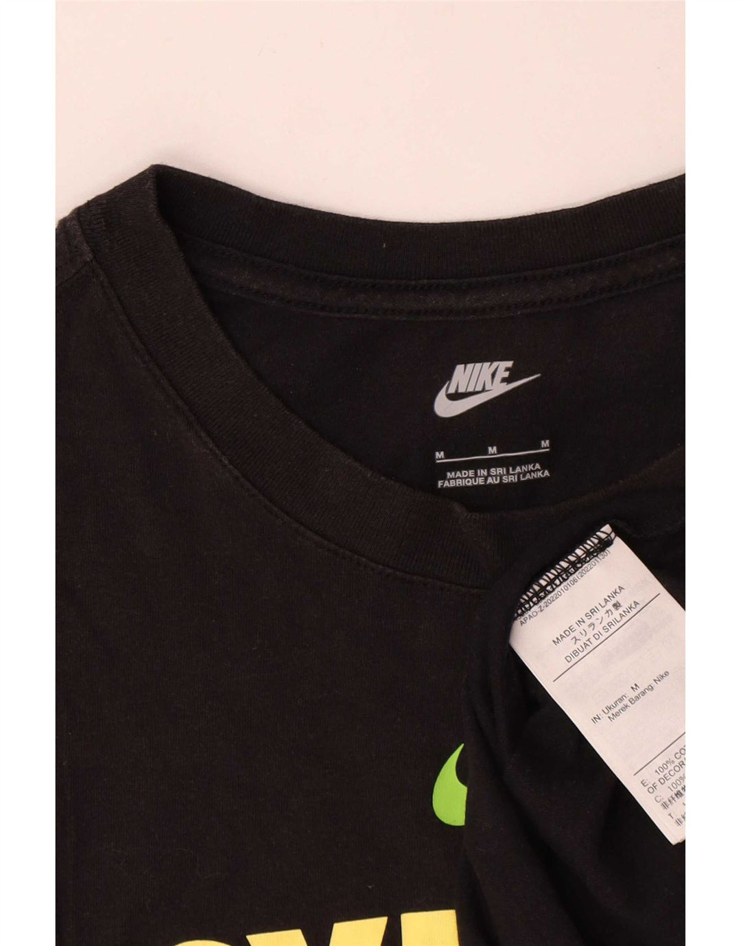 Ανδρικό μπλουζάκι Nike Sydney Thunder Graphic Μπλουζάκι, μεσαίο μαύρο βαμβακερό