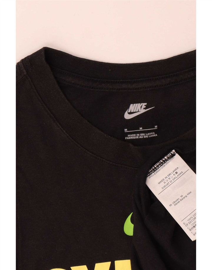 Ανδρικό μπλουζάκι Nike Sydney Thunder Graphic Μπλουζάκι, μεσαίο μαύρο βαμβακερό