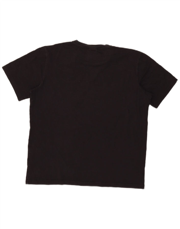 Champion Ανδρικό Smiley Graphic T-Shirt Top Large Μαύρο