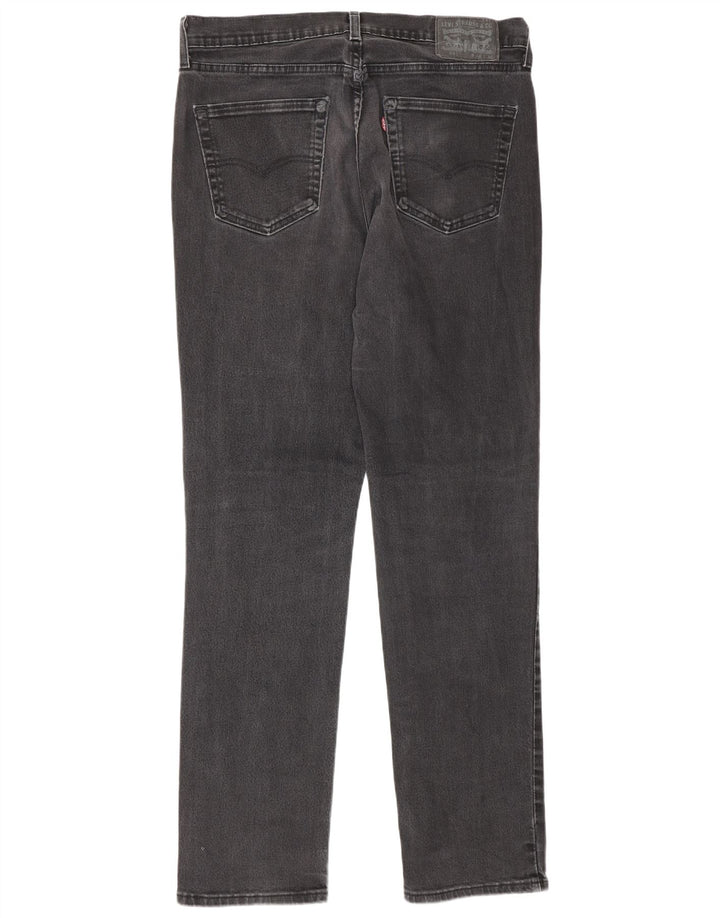Levi's Mens 541 Straight Jeans W34 L36 Γκρι βαμβακερό