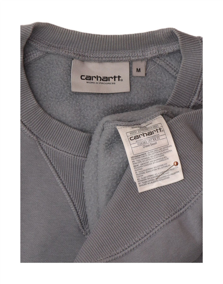 Ανδρικό φούτερ Carhartt Jumper από μεσαίο μπλε βαμβακερό