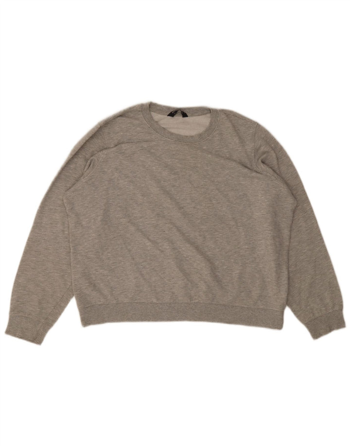 Marks & Spencer Γυναικεία φούτερ μεγάλου μεγέθους Jumper UK 18 XL Grey Flecked