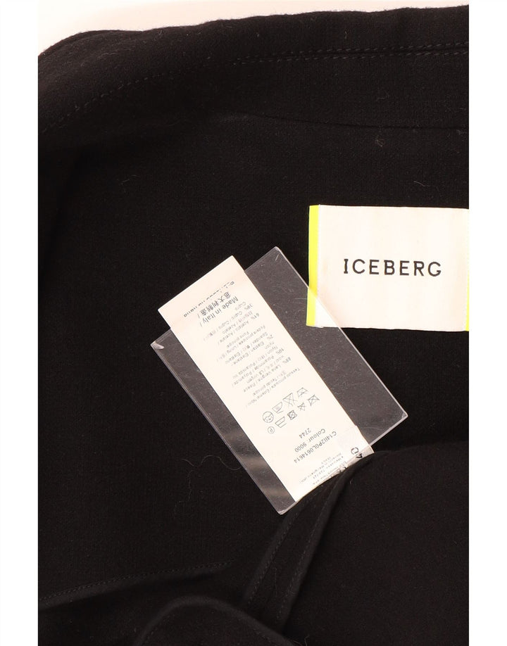 Iceberg Γυναικείο Loose Fit Double Breasted Blazer Jacket IT 40 Small Black