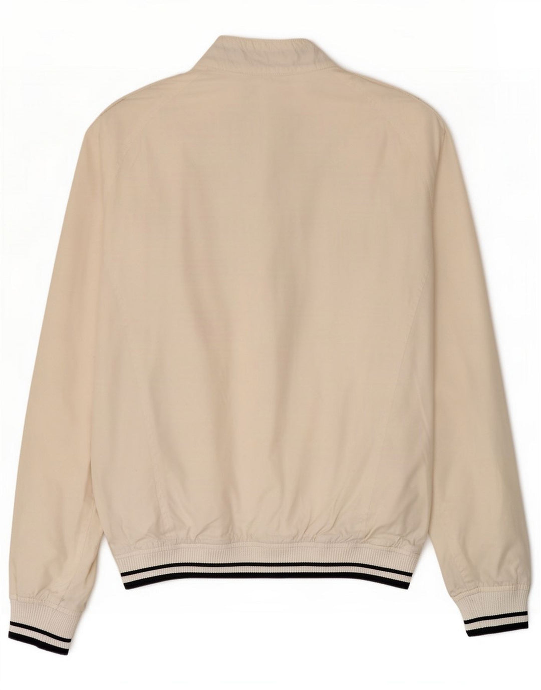 Jack & Jones Mens Bomber Jacket UK 40 Large White Polyester