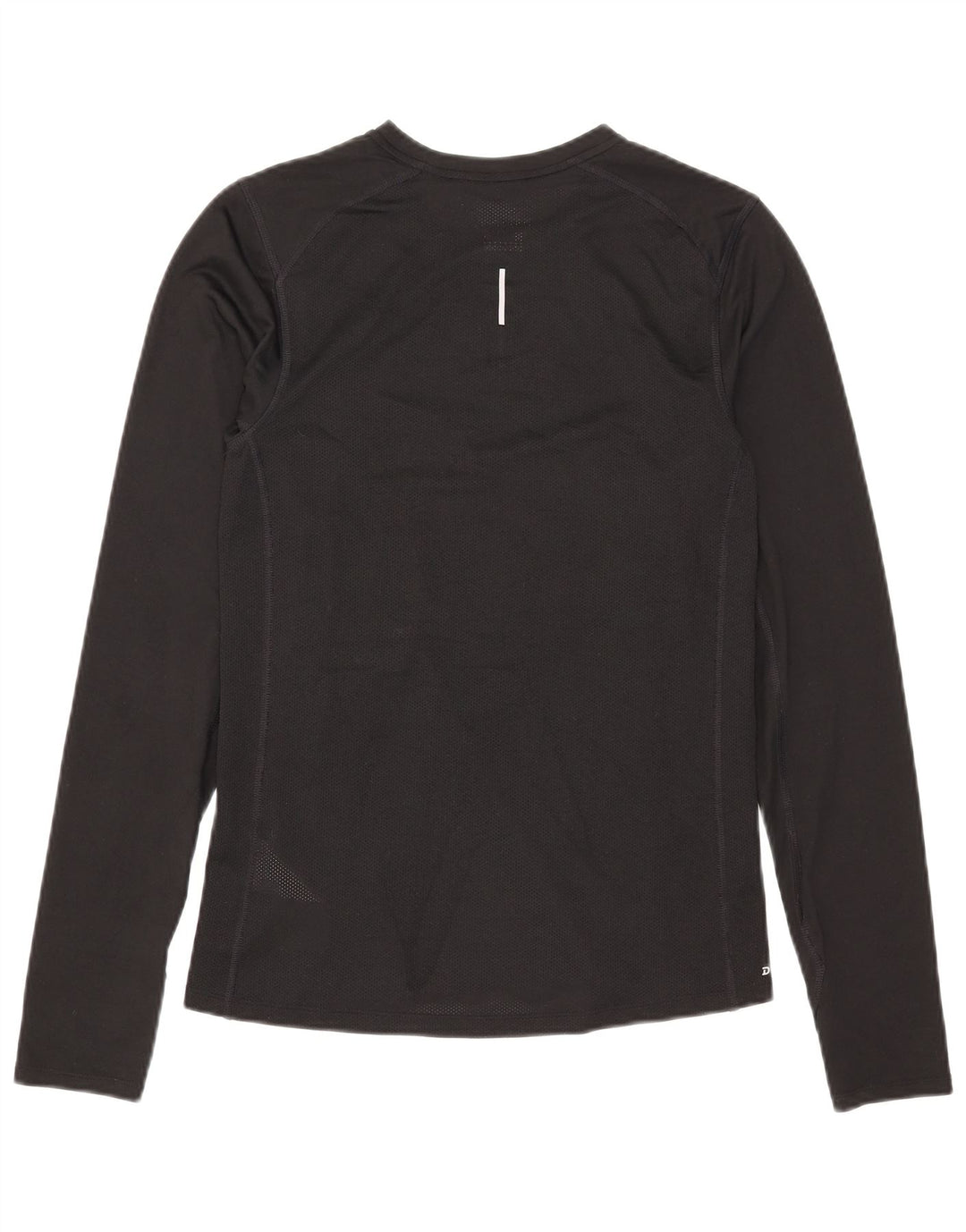 Ανδρικό τοπ Nike Dri Fit Μακρυμάνικο μικρό μαύρο πολυεστέρα