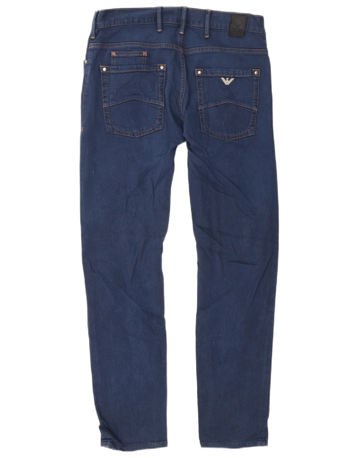 Armani Ανδρικό Slim Jeans W31 L30 Blue Cotton
