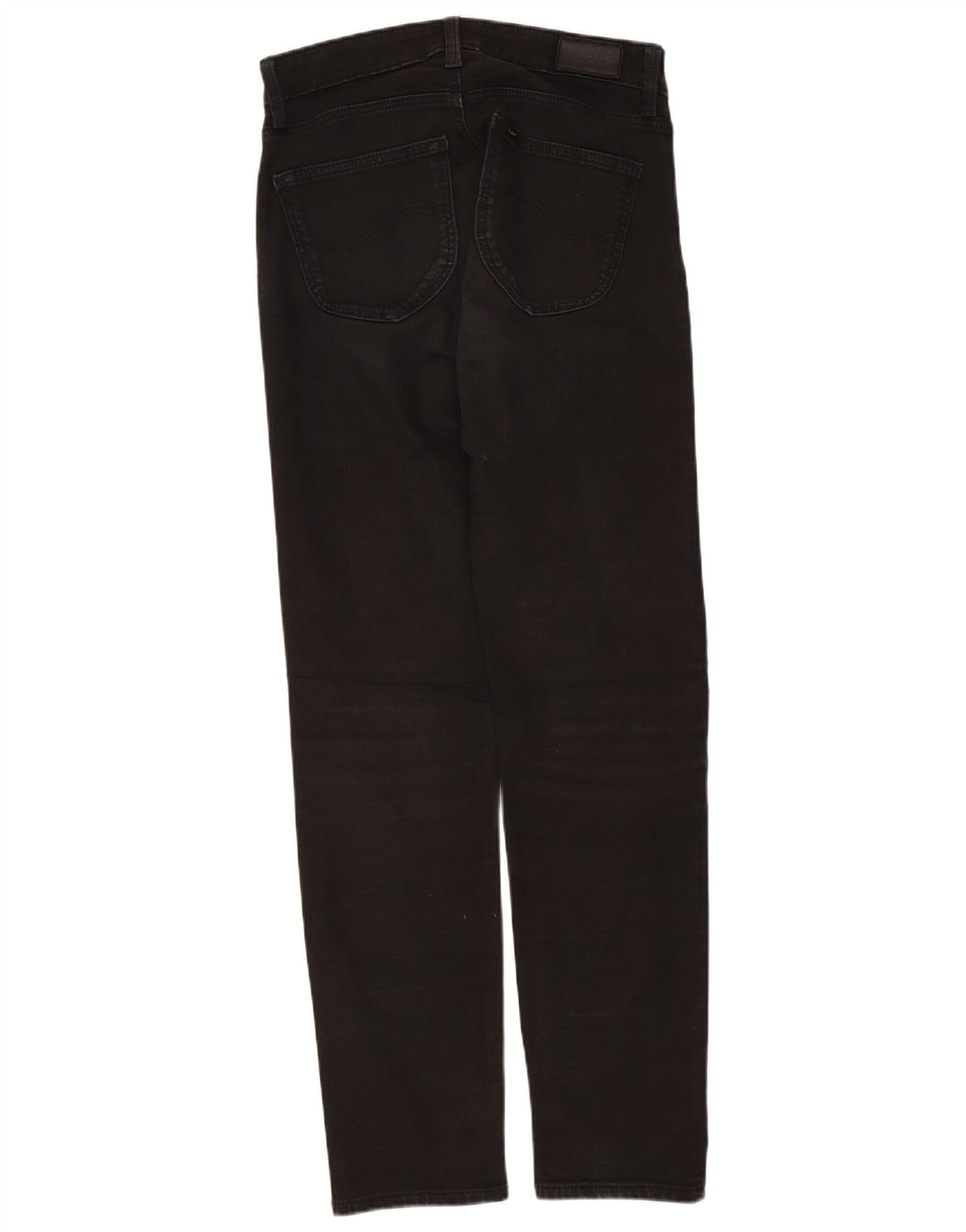 Lee Γυναικείο Straight Jeans W26 L28 Μαύρο